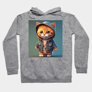 Ginger cat mug Hoodie